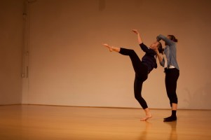 Tech rehearsal for Works in the Works 2013