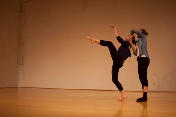 Tech rehearsal for Works in the Works 2013