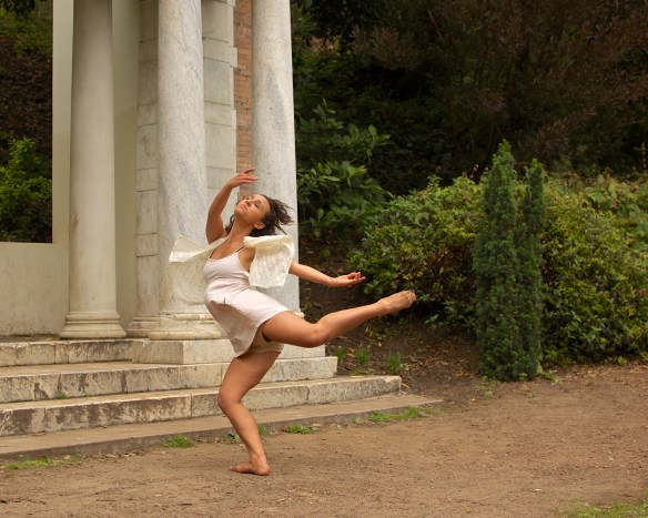 Photo shoot at Portals of the Past in Golden Gate Park with photographer Douglas Berry